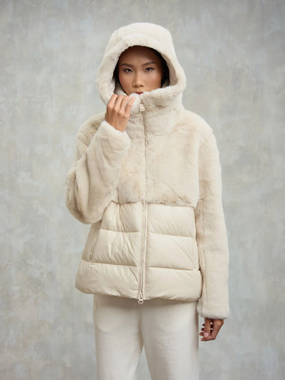 Piumino in ecopelliccia FANEVIL Blauer