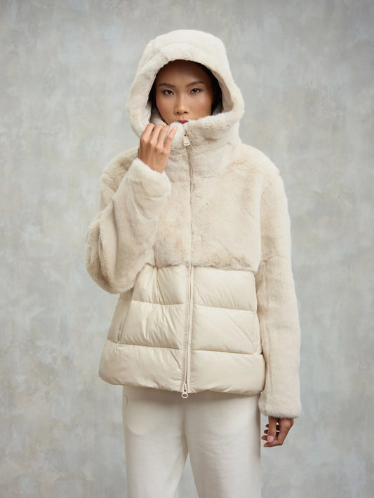 Piumino in ecopelliccia FANEVIL Blauer