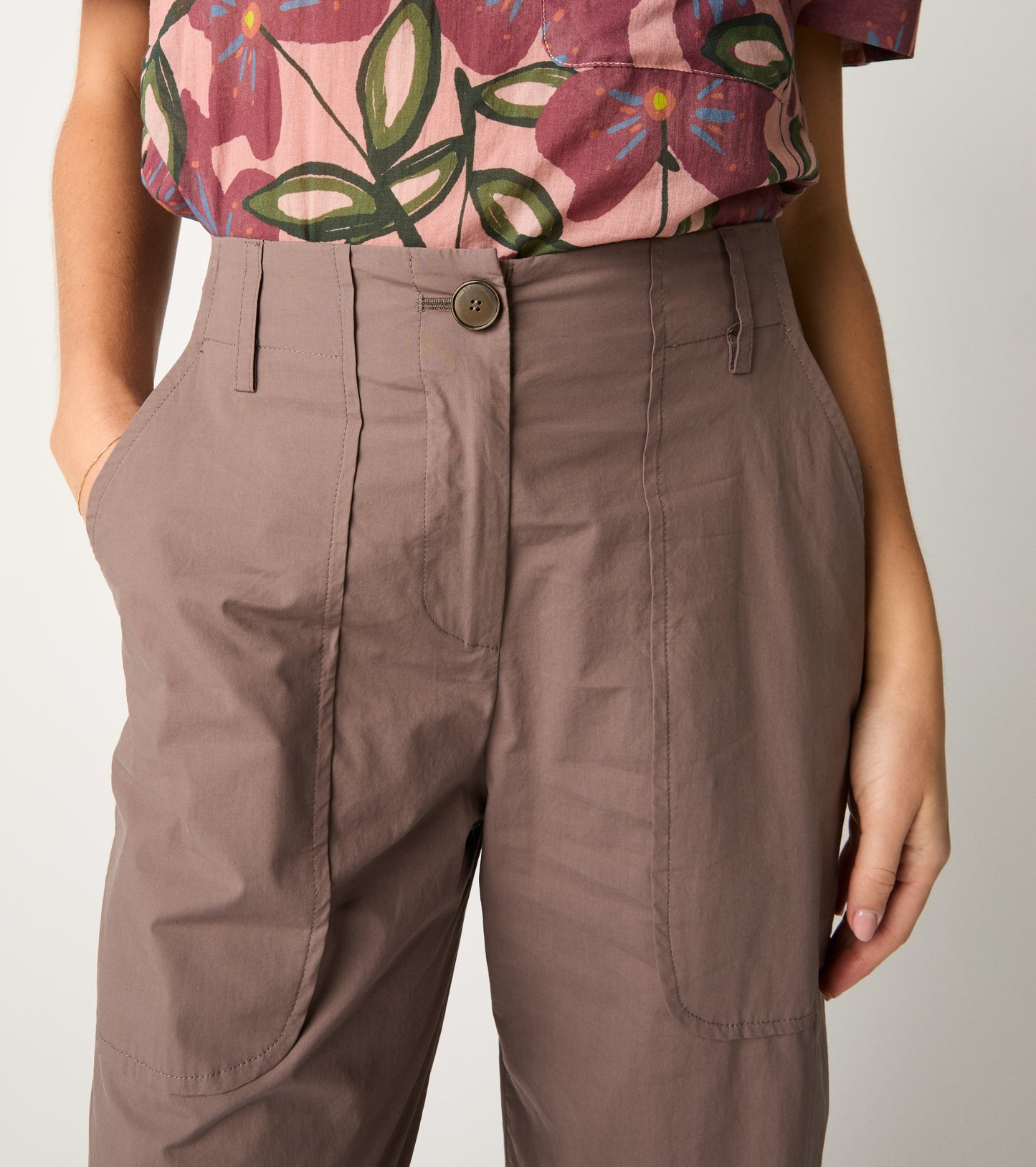 Pantalone in cotone Alessia Santi