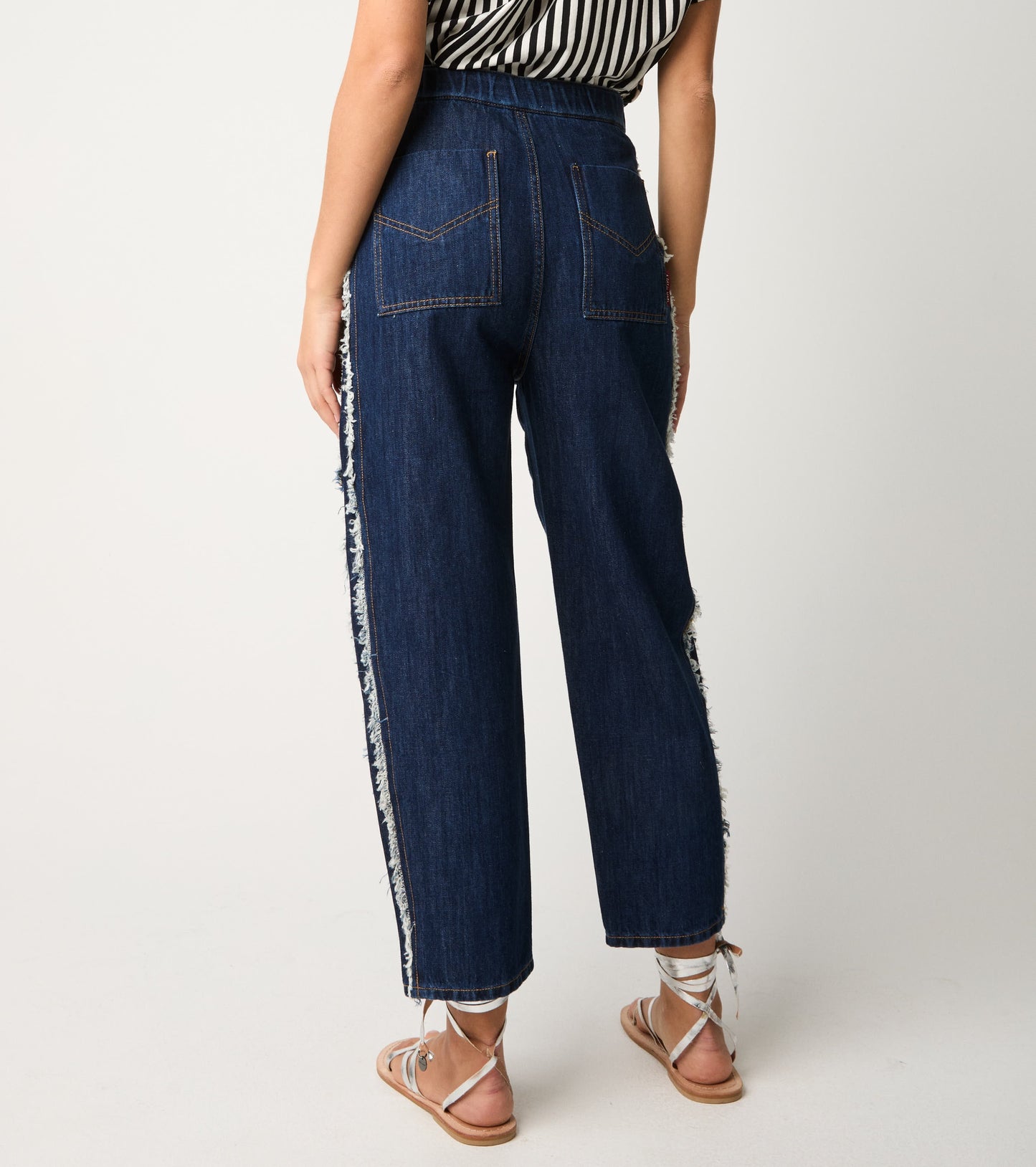 Jeans sfrangiato Alessia Santi
