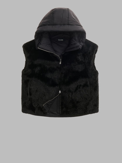 Piumino con ecopelliccia JUNIPER Blauer