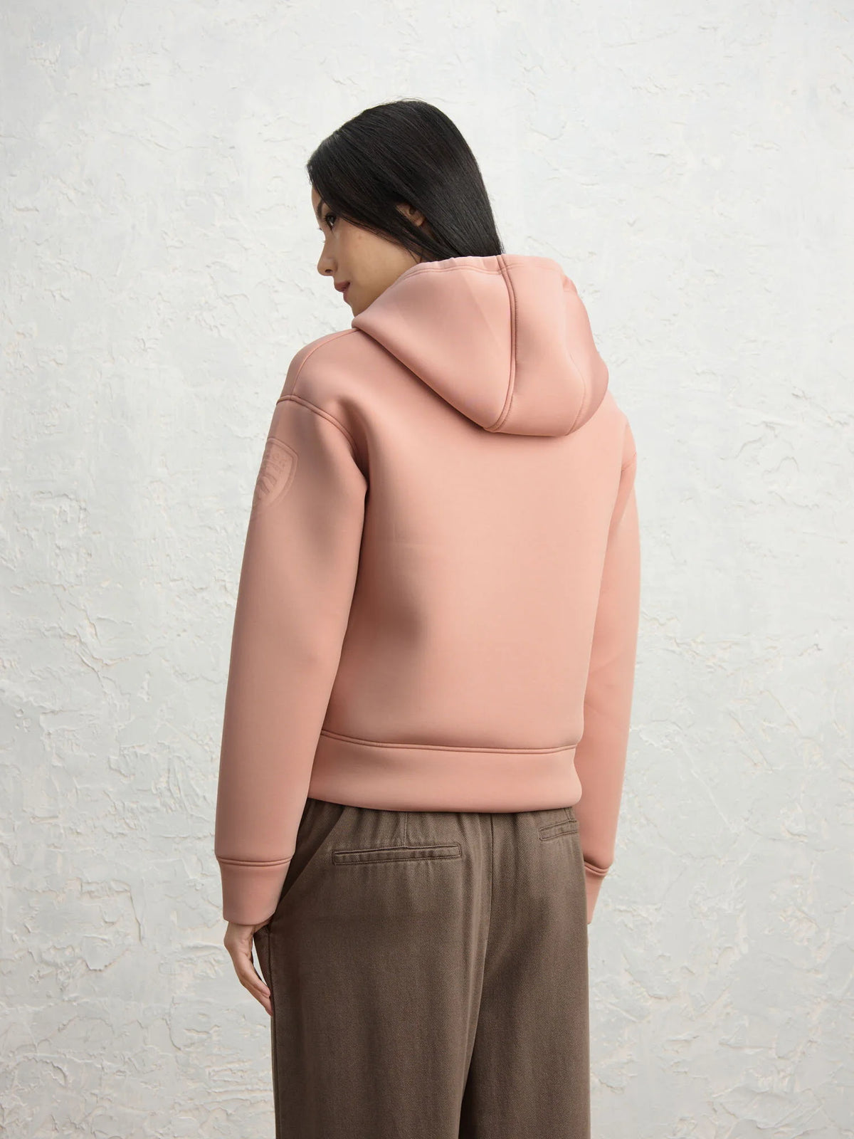 Felpa in neoprene con cappuccio SAVILLE Blauer