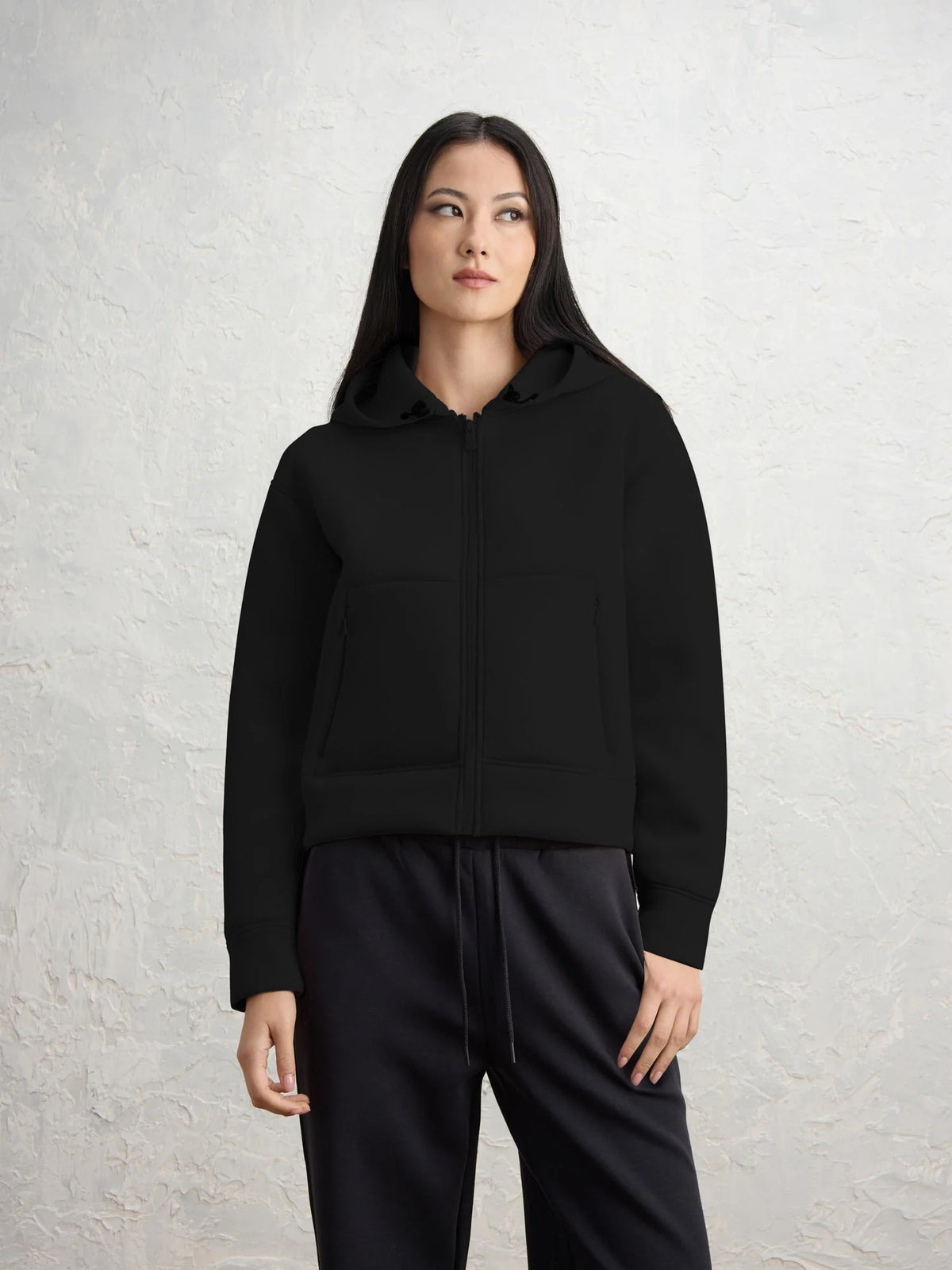 Felpa in neoprene con cappuccio SAVILLE Blauer