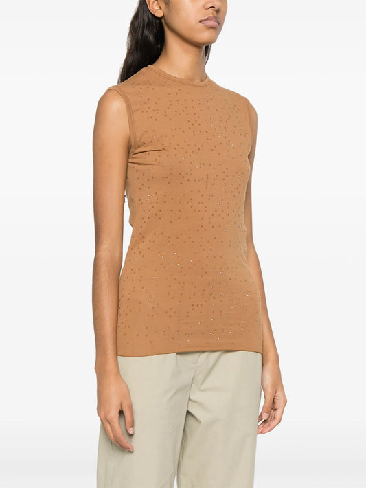 Tank top con strass ALYSI