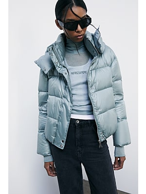 Piumino corto con cappuccio Patrizia Pepe