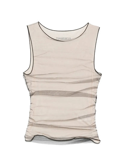 Maglia smanicata doppiata Patrizia Pepe