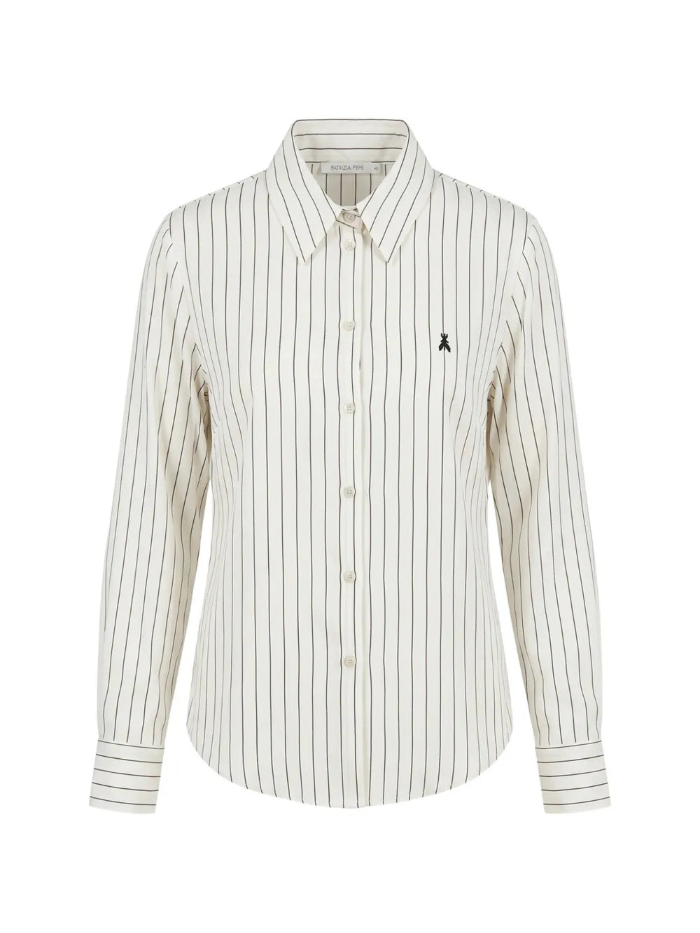 Camicia taglio maschile a righe Patrizia Pepe