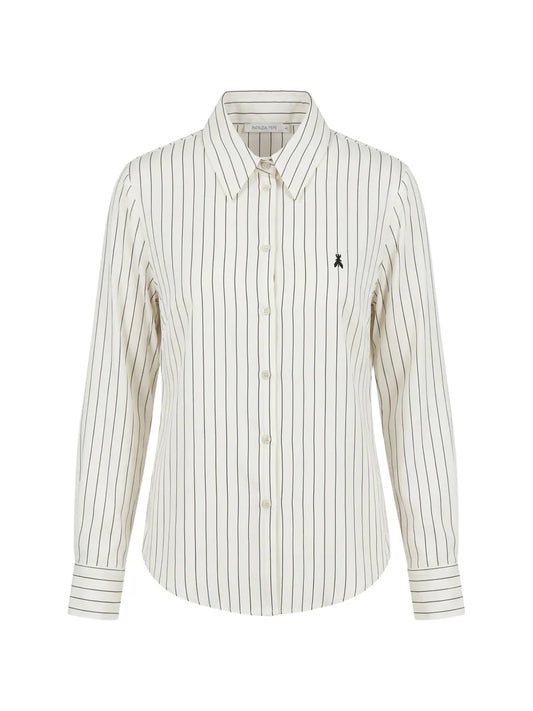 Camicia taglio maschile a righe Patrizia Pepe