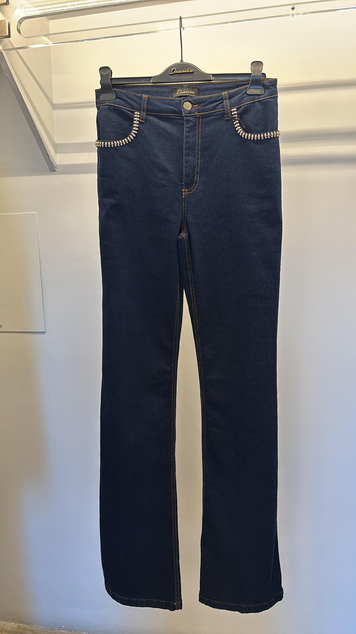 Jeans a zampa Dramée
