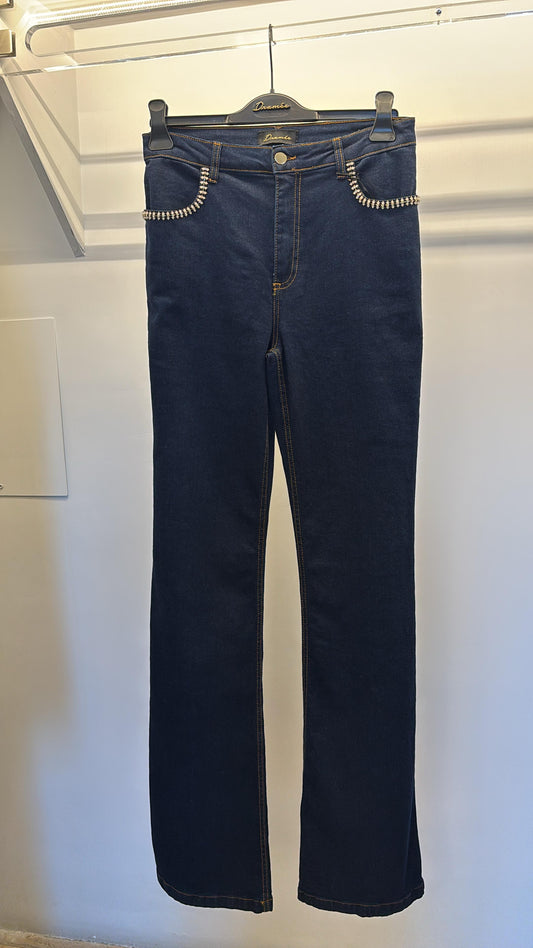 Jeans a zampa Dramée