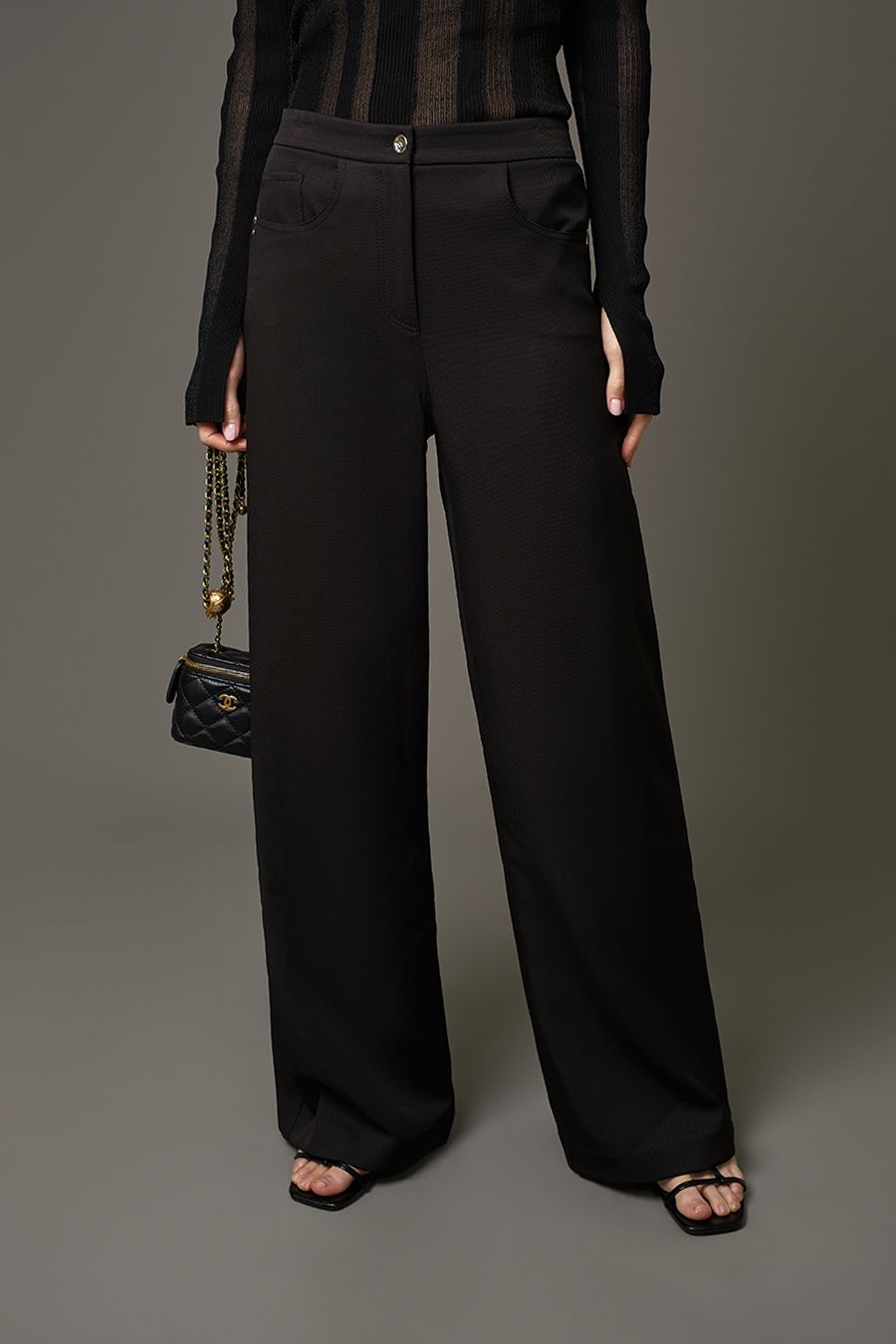 Pantalone largo con elastico Patrizia Pepe