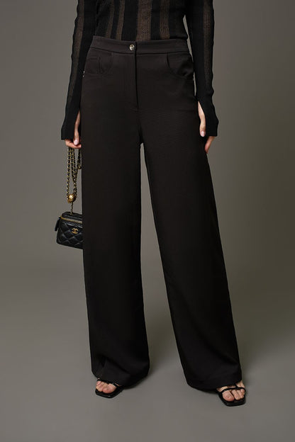 Pantalone largo con elastico Patrizia Pepe