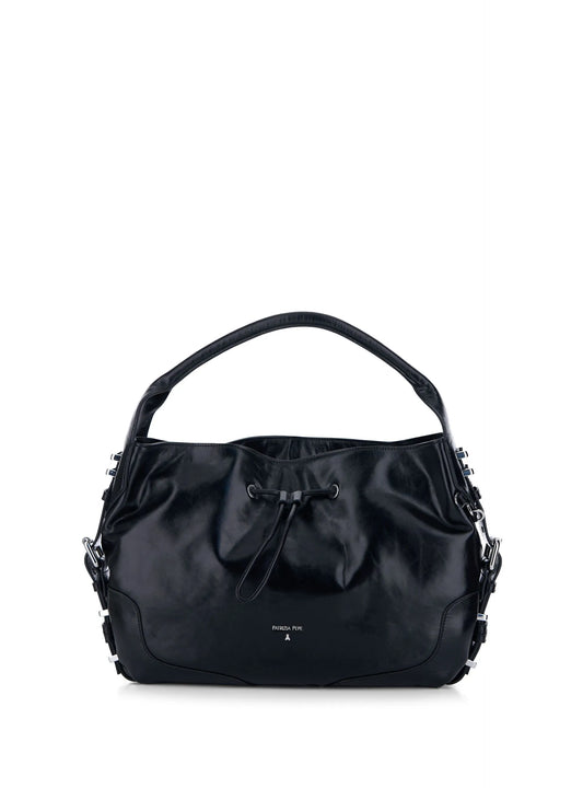 Borsa a spalla in pelle Patrizia Pepe