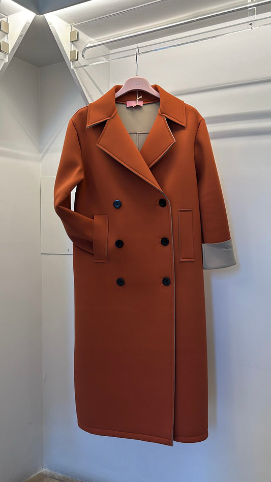 Cappotto doppiopetto La Fille des Fleurs