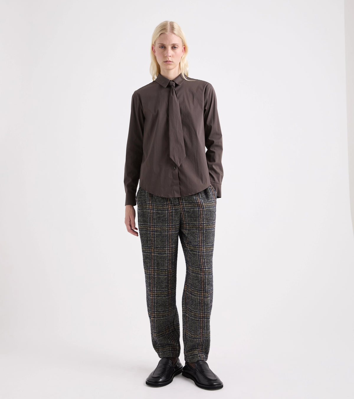 Camicia avvitata con cravatta Alessia Santi