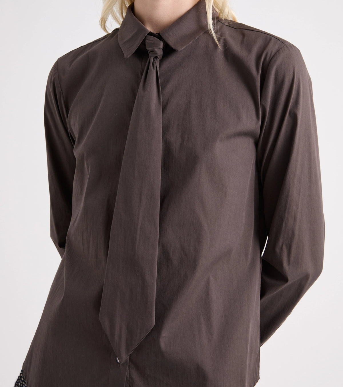 Camicia avvitata con cravatta Alessia Santi