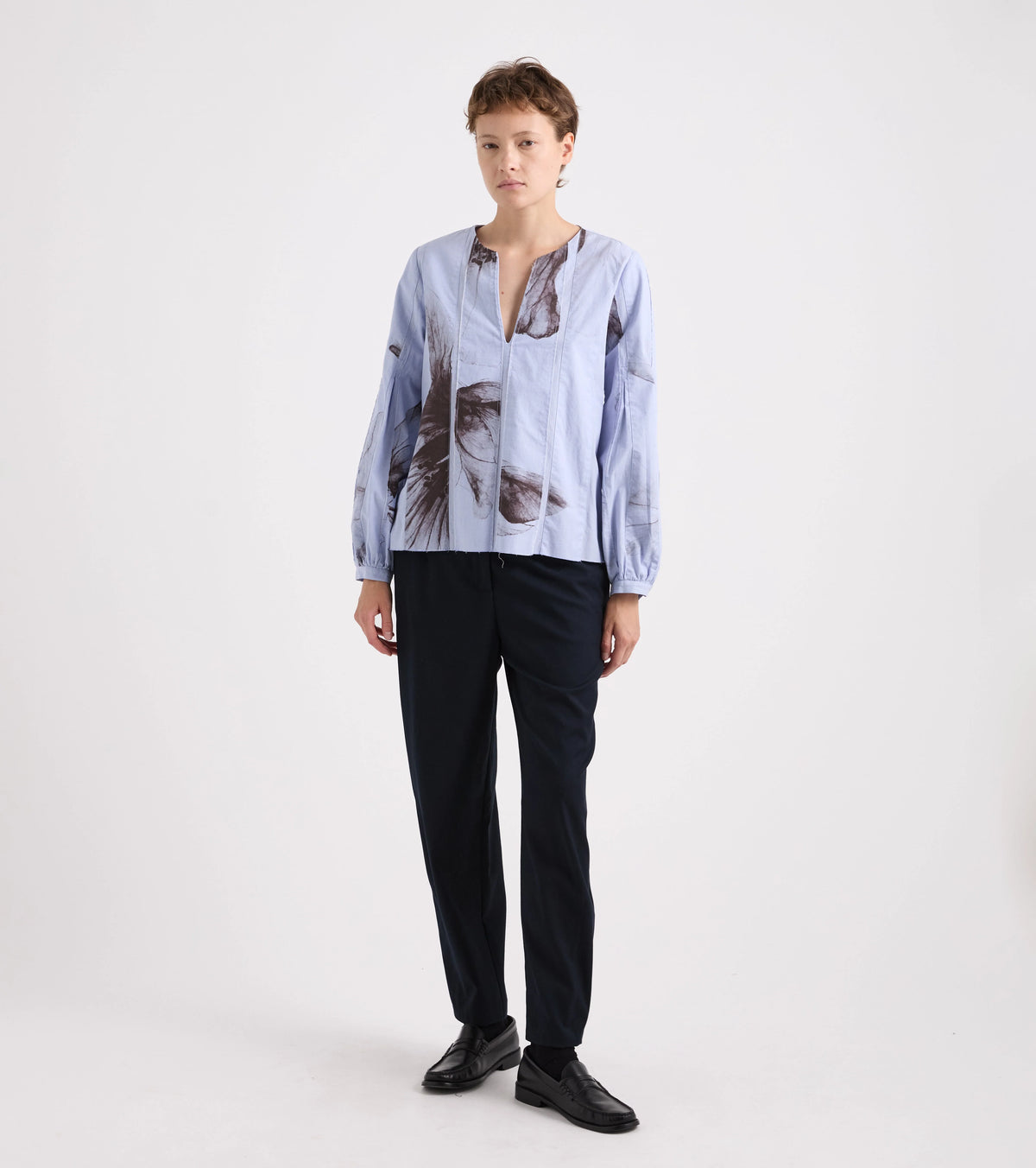 Blusa con stampa floreale Alessia Santi