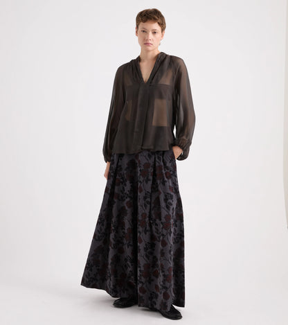 Blusa asimmetrica con scollo a V Alessia Santi
