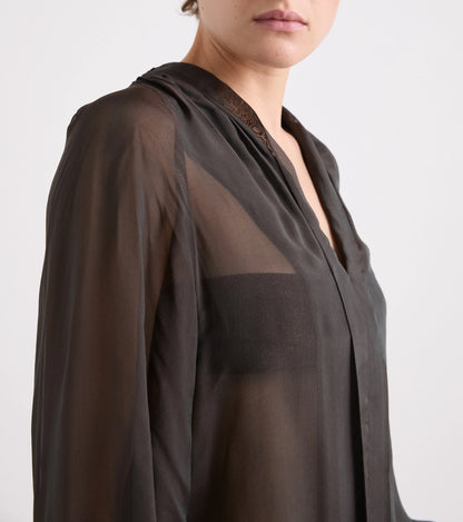 Blusa asimmetrica con scollo a V Alessia Santi