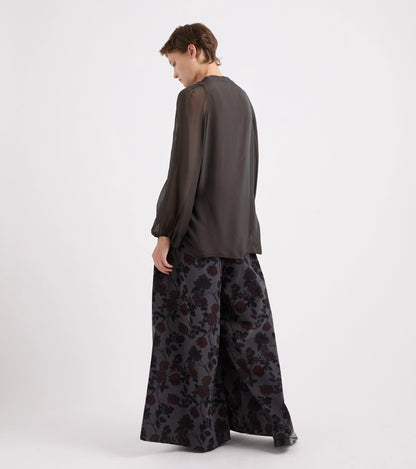 Blusa asimmetrica con scollo a V Alessia Santi