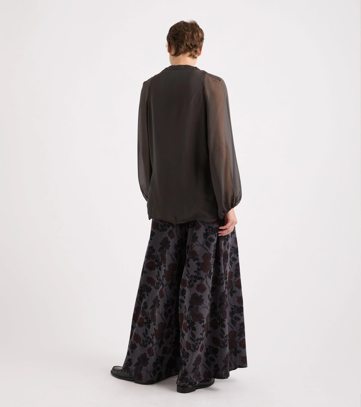Blusa asimmetrica con scollo a V Alessia Santi