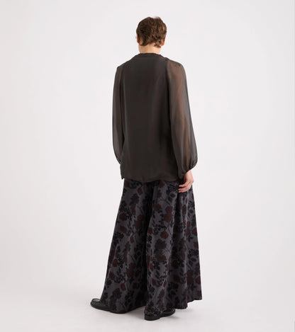 Blusa asimmetrica con scollo a V Alessia Santi