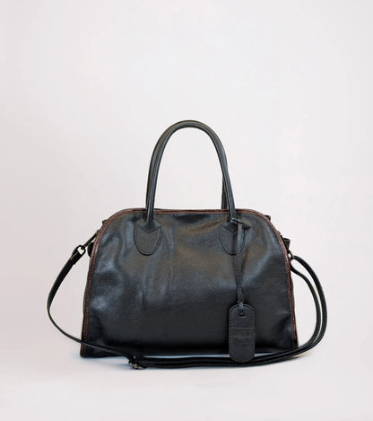 Borsa in pelle a secchiello Alessia Santi
