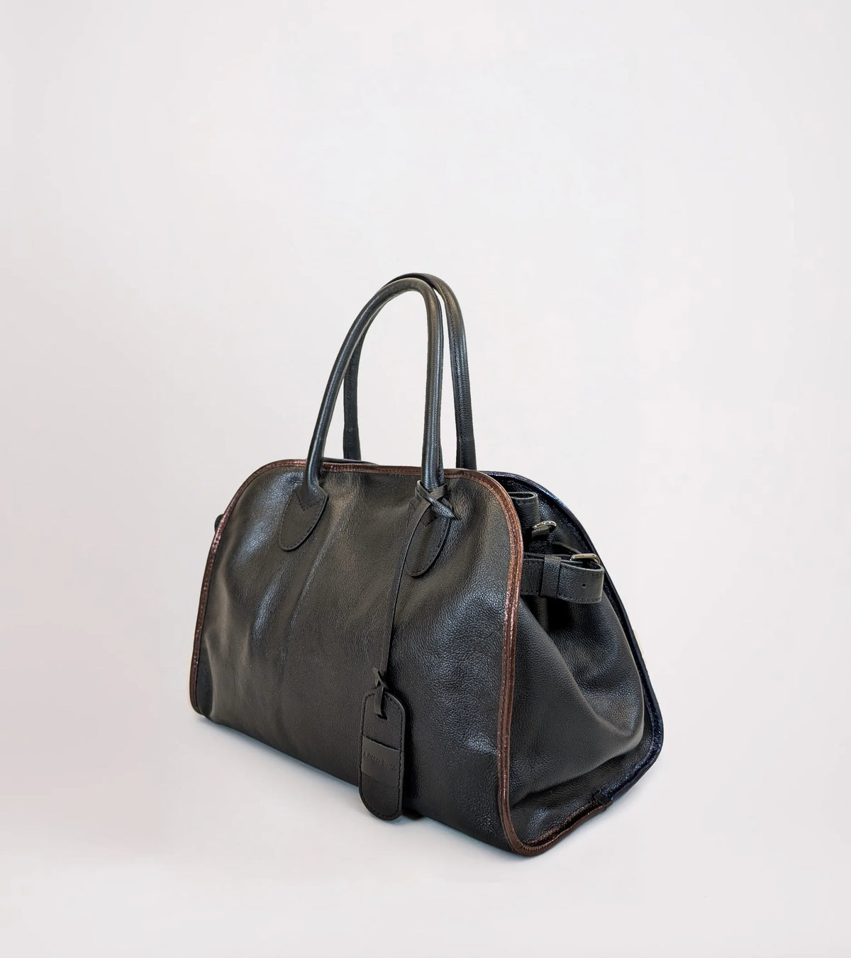 Borsa in pelle a secchiello Alessia Santi
