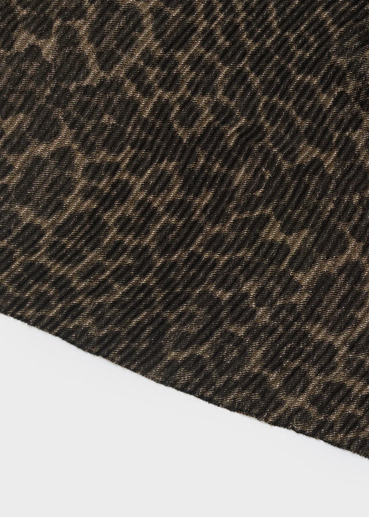 Sciarpa animalier lurex Nalì