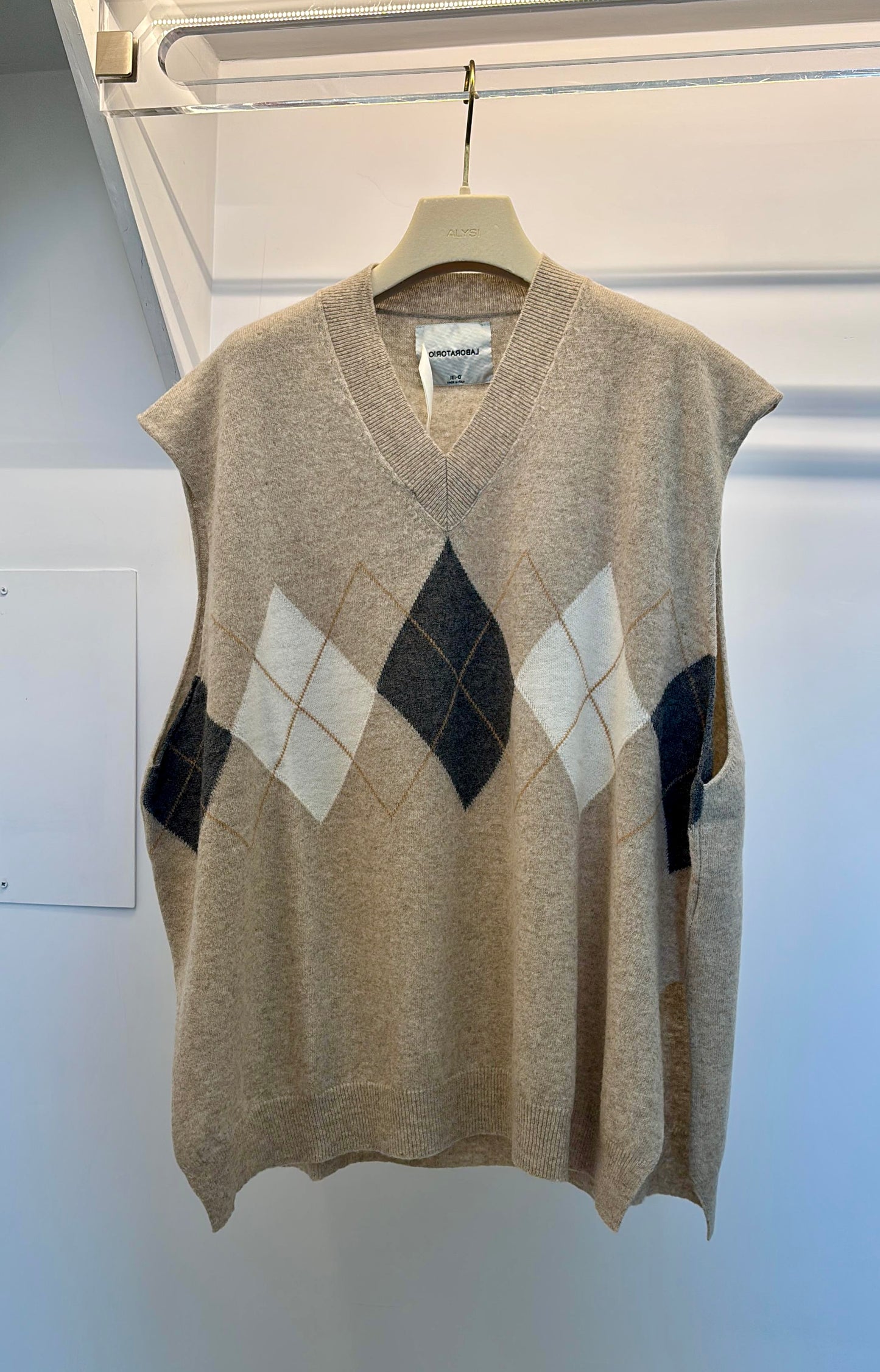 Gilet in maglia LABORATORIO
