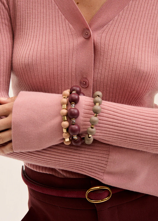 Bracciale elastico con perle OLGA Nalì