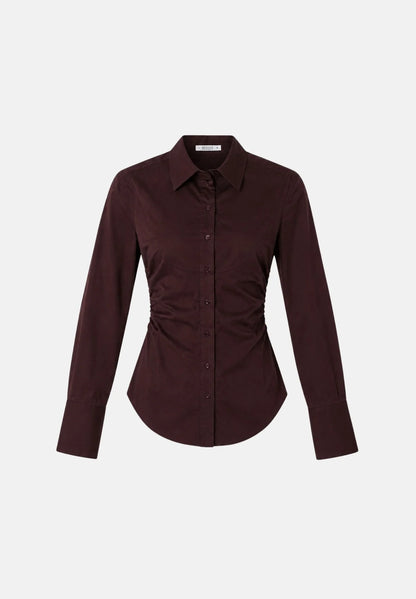 Camicia aderente con arricciature Patrizia Pepe