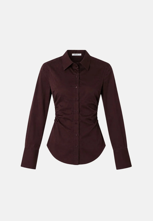 Camicia aderente con arricciature Patrizia Pepe