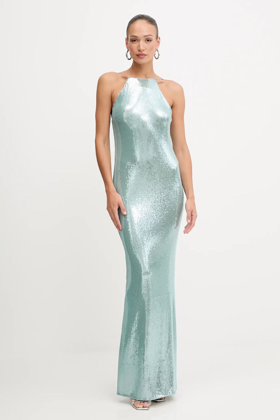 Abito lungo con paillettes Patrizia Pepe