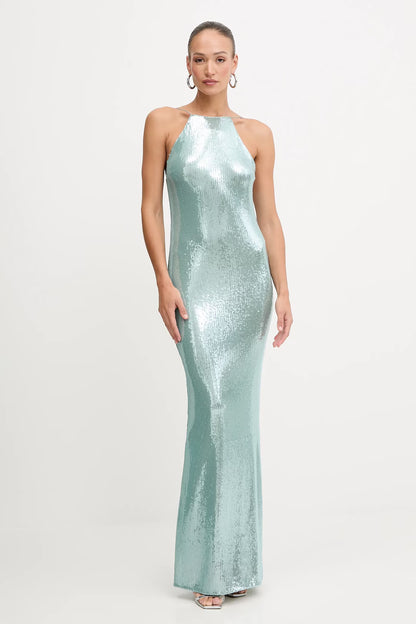 Abito lungo con paillettes Patrizia Pepe