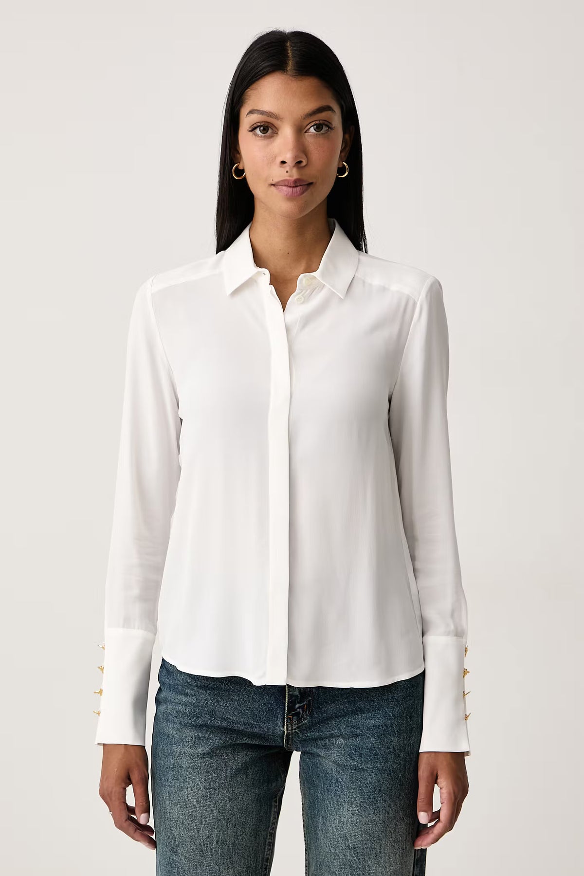 Camicia scivolata in viscosa Patrizia Pepe