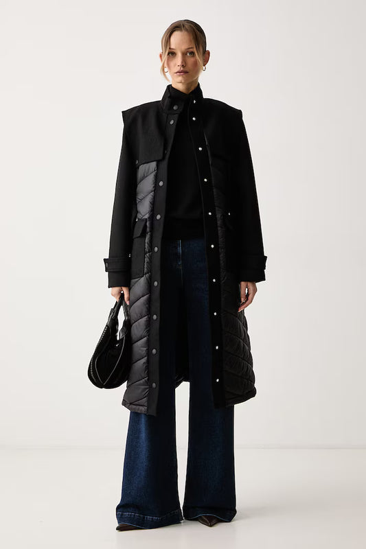 Cappotto trapuntato midi Patrizia Pepe