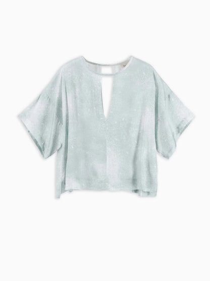 Blusa girocollo stampata LUCCA-A 8PM
