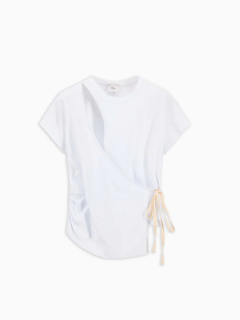 Maglia con pannello incrociato TAIPEI 8PM
