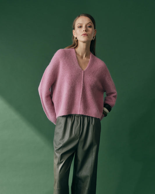 Maglia con scollo a V FLOOR