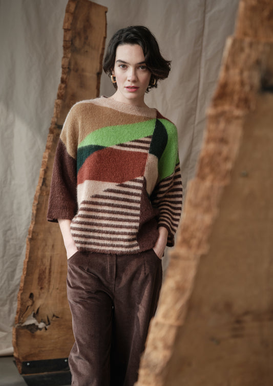 Maglione fantasia FLOOR