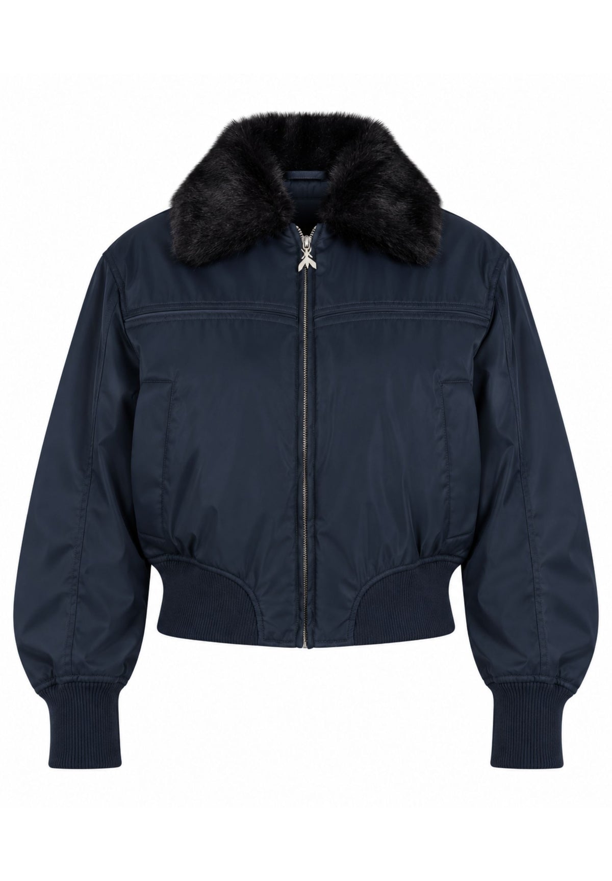 Bomber con collo in pelliccia Patrizia Pepe