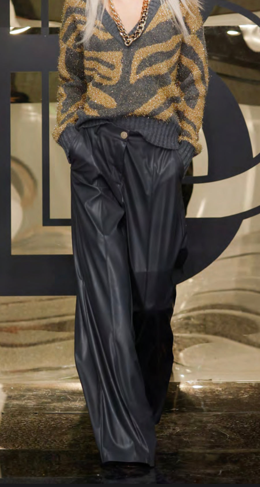 Pantalone in ecopelle Babylon