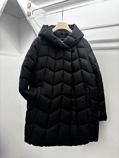 Piumino midi asimmetrico Alessia Santi