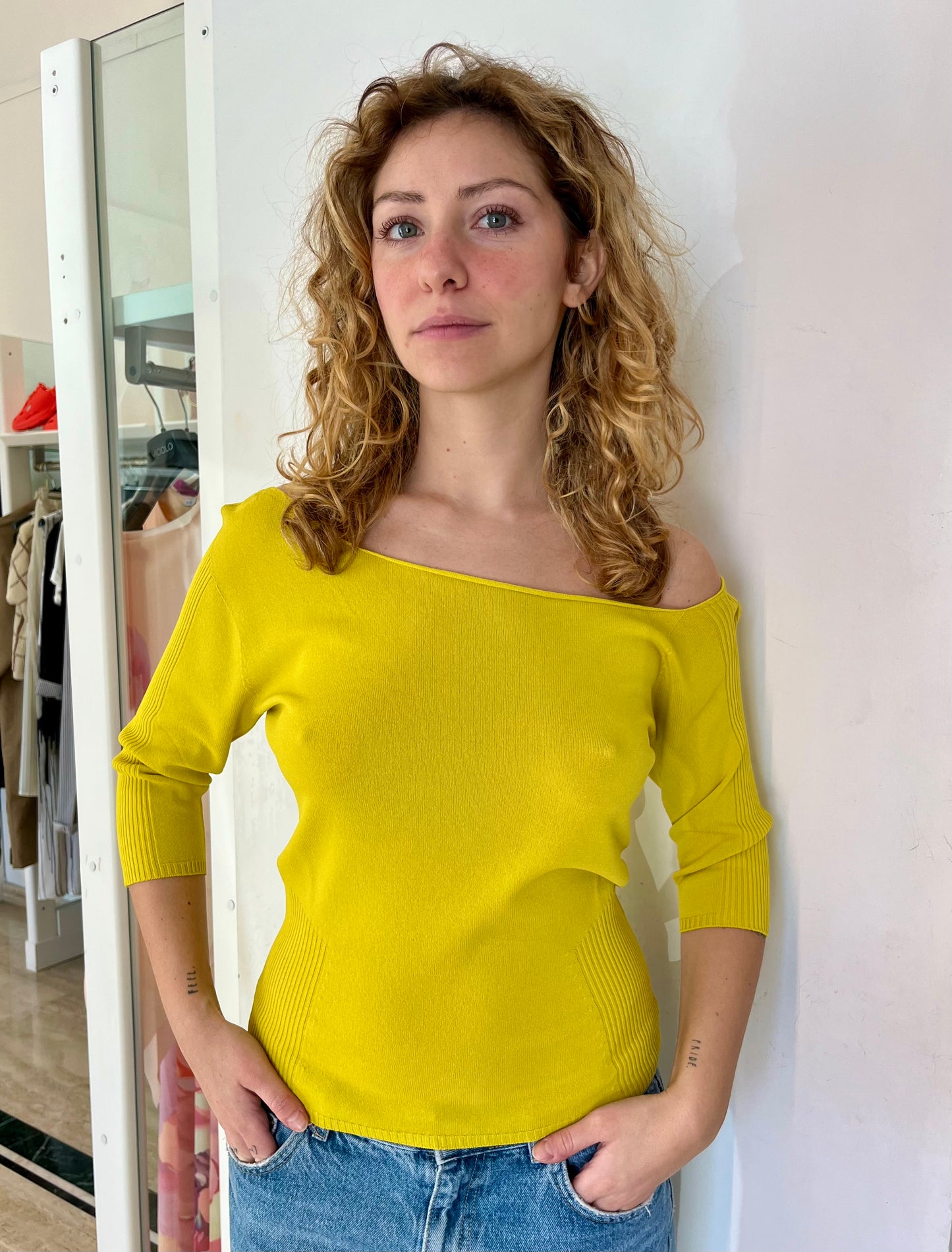 Maglia morbida Carta Libera