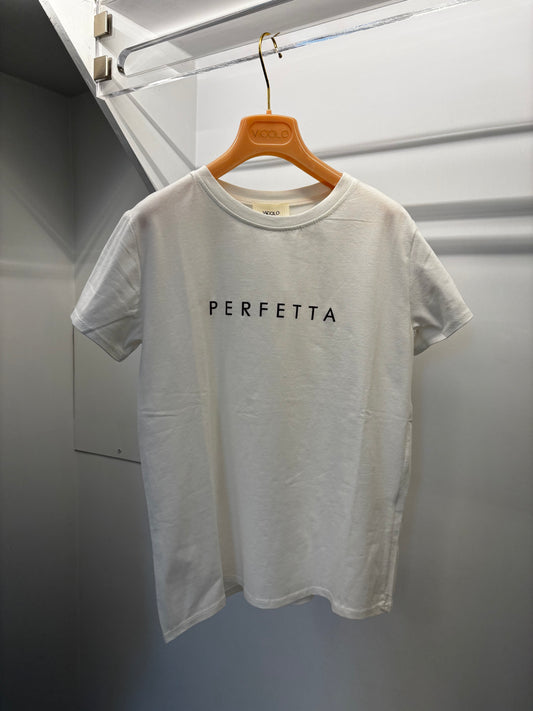 T-shirt con scritta Vicolo