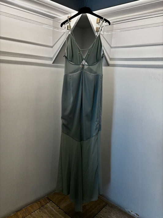 Abito lungo con georgette Patrizia Pepe