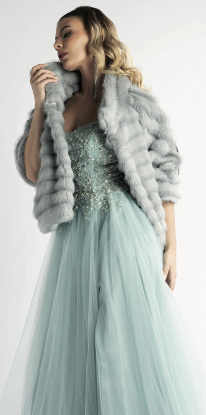 Ecopelliccia con piumino LANACAPRINA