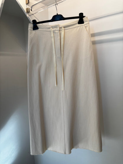 Gonna lunga in canvas di cotone LABORATORIO