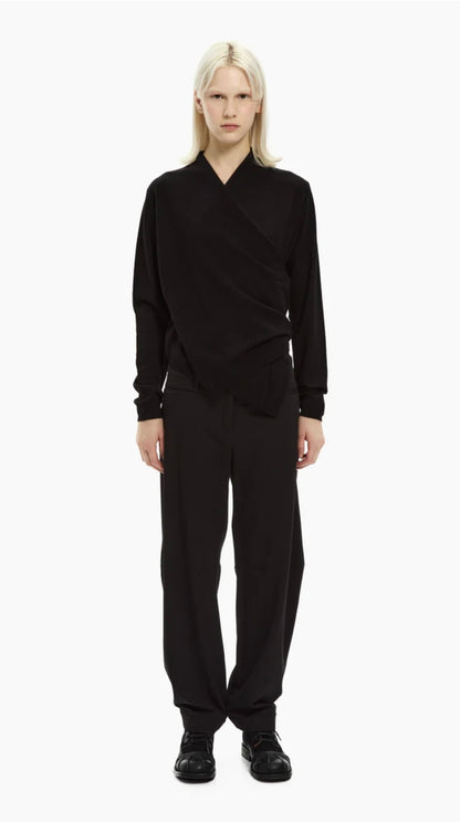 Maglia asimmetrica incrociata MLO Malloni